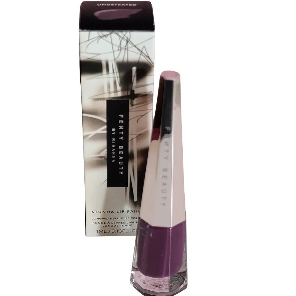 Fenty Beauty by Rhianna Undefeated Deep Purple Lip Paint 